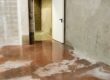 Water damage restoration process in Utah home