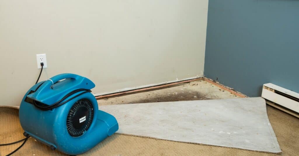 Professional water damage restoration team in action in Centerville, Utah