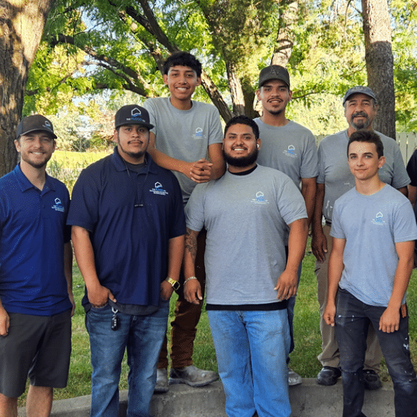 Certified water damage restoration technician assessing home flood damage